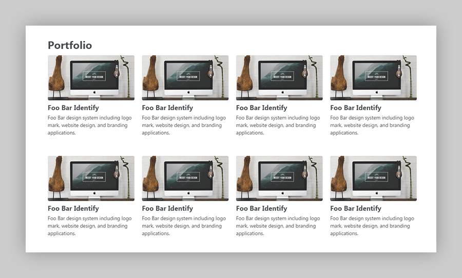 archive grid view example